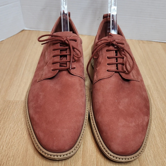 Ecco St 1 Hybrid Derby Oxford Suede Cayenne Pink Shoes EU 42 main image 12